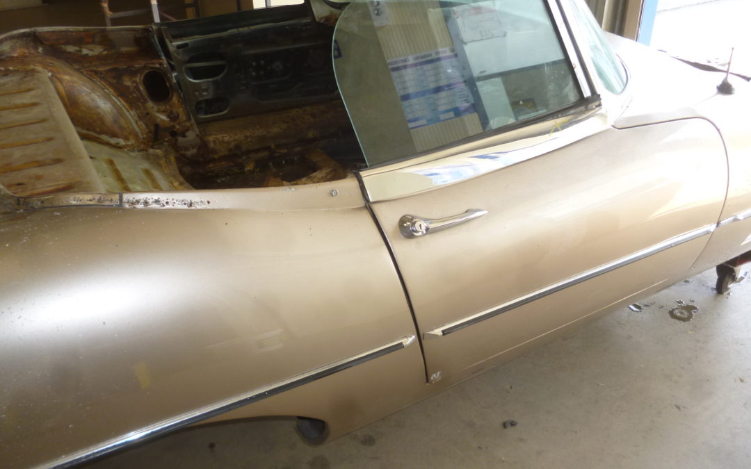 Restauration JAGUAR type E 4.2 l.